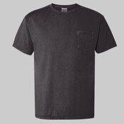 Garment Dyed Short Sleeve T-Shirt With a Pocket