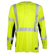 FR Long Sleeve Henley T-Shirt - Tall Sizes