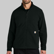 Textured Full Zip Fleece Jacket