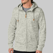 Space Dye Fleece Full Zip Hoodie