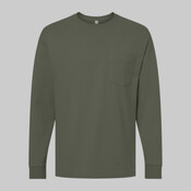 Super Heavyweight Long Sleeve Pocket Tee