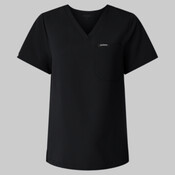Women's Rhena Essential 1-Pocket Scrub V-Neck Top