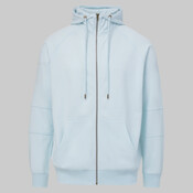 Ezra French Terry Full-Zip Funnel Hooded Sweatshirt