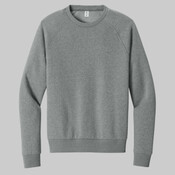 Unisex Organic CVC Fleece Crewneck Sweatshirt