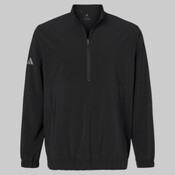 Woven Half-Zip Pullover