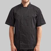 Short Sleeve Recycled Chef Coat