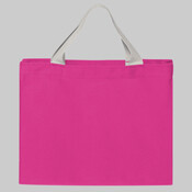 USA Made Cotton Canvas Medium Gusset Tote Bag
