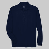 Men's Tall Pinnacle Performance Long Sleeve Piqué Polo