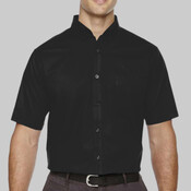 Men's Tall Optimum Short Sleeve Twill Dress Shirt