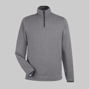 Men's Venture Heathered Stripe Quarter-Zip Pullover