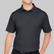 Men's CrownLux Performance® Address Mélange Polo