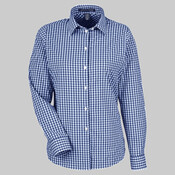 Women's CrownLux Performance® Gingham Dress Shirt