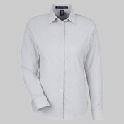 Women's CrownLux Performance® Microstripe Dress Shirt