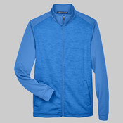Men's Newbury Colorblock Mélange Fleece Full-Zip jacket