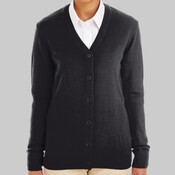 Women's Pilbloc V-Neck Button Cardigan Sweater