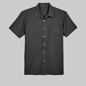 Men's Barbados Textured Camp Shirt
