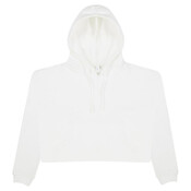 Women's Girlie Cropped Hooded Fleece with Pocket