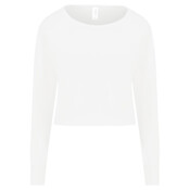 Women's Cropped Pullover Sweatshirt