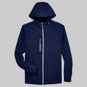 Men's Glacier Insulated Three-Layer Fleece Soft Shell Hood Jacket