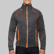 Men's Flux Mélange Bonded Fleece Jacket