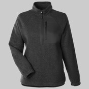 Women's Aura Sweater Fleece Quarter-Zip Pullover