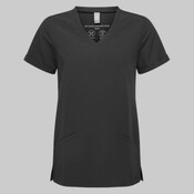 Women's Invincible V-Neck Stretch Scrub Top