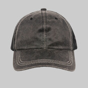 Weathered Mesh-Back Cap