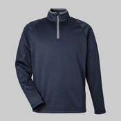 Waffle Fleece Quarter-Zip Pullover