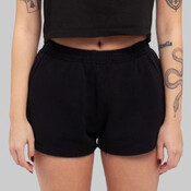Women's Garment-Dye Fleece Shorts