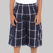 Youth Plaid Shorts