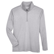 Youth Zone Sonic Heather Performance Quarter-Zip Pullolver