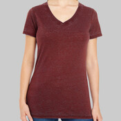 Women's Cross Dye V-Neck T-Shirt