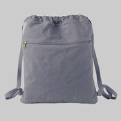 14oz. Pigment-Dyed Canvas Cinch Sack