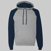 Unisex NuBlend ® Colorblock Raglan Hoodie Sweatshirt