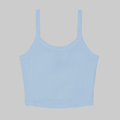 Women's Micro Rib Spaghetti Strap Tank