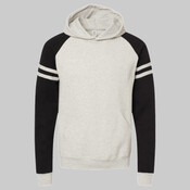 Unisex NuBlend ® Varsity Colorblock Hooded Sweatshirt