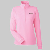 Women's Microstripe Sankaty Half-Zip Pullover