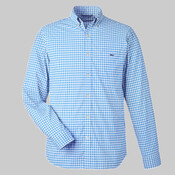 On-The-Go Nylon Gingham Shirt
