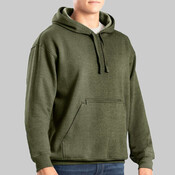 Heritage Zippered Pocket Hooded Pullover Sweatshirt