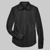 Women's Crown Collection® Broadcloth Woven Dress Shirt