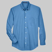 Men's Tall Crown Collection® Broadcloth Woven Dress Shirt