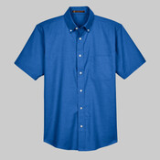 Men's Oxford Short Sleeve with Stain-Release