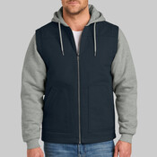 Duck Fleece Full Zip Hooded Jacket