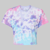Women's Tie-Dyed Crop T-Shirt