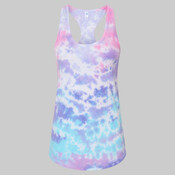 Women's Tie-Dyed Racerback Tank Top