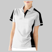 Women's Colorblocked Moisture Free Mesh Polo