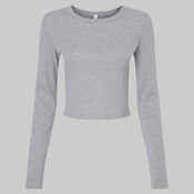 Women's Micro Rib Long Sleeve Baby Tee