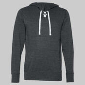 Jersey Sport Lace Hooded Pullover