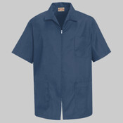Zip-Front Smock