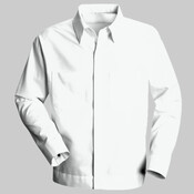 Men's Button-Front Shirt Jacket